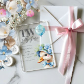 ツーグース間抜けボーイ2nd誕生日招待状 アクリル招待状