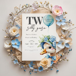 ツーグース間抜けボーイ2nd誕生日招待状 招待状