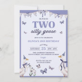 ツーグース間抜け2回目の誕生日パーティの招待状 招待状 (正面)