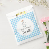 ツーグ間抜けースブルー誕生日 フェイバーバッグ (封をした状態)