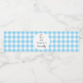 ツーグ間抜けースブルー誕生日 ペットボトルラベル (シングルラベル)