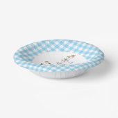 ツーグ間抜けースブルー誕生日 ペーパーボウル (傾斜あり)