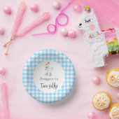 ツーグ間抜けースブルー誕生日 ペーパーボウル (パーティー)