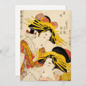 ツーゲイシャファインアート シーズンカード (正面/裏面)