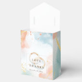 ツーゴールデン結婚ズリングや輪 フェイバーボックス (オープン)