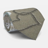 ツーサンドハートオンビーチ ネクタイ (ロール)