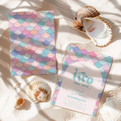 ツーザシーアーチマーメイド招待状 招待状