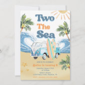 ツーザシーサーフビーチ2nd誕生日パーティー 招待状 (正面)