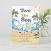 ツーザシーサーフビーチ2nd誕生日パーティー 招待状 (スタンド正面)
