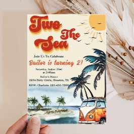 ツーザシーサーフビーチ2nd誕生日 招待状