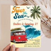 ツーザシーサーフビーチ2nd誕生日 招待状