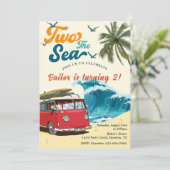 ツーザシーサーフビーチ2nd誕生日 招待状 (スタンド正面)