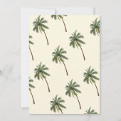 ツーザシーサーフビーチ2nd誕生日 招待状 (裏面)