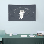 ツーザムーン宇宙パーティー2nd誕生日招待状 横断幕 (トレードショー)