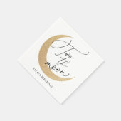 ツーザムーン誕生日ナプキンス スタンダードカクテルナプキン (角)