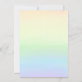 ツーザムーン誕生日招待状 招待状 (裏面)