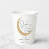 ツーザムーン誕生日紙カップ 紙コップ (裏面)