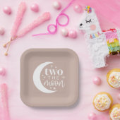 ツーザムーン赤面 ペーパープレート (パーティー)