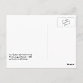 ツーシスターズオンザテラスバイルノアール ポストカード (裏面)