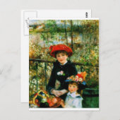 ツーシスターズオンザテラスバイルノアール ポストカード (正面/裏面)