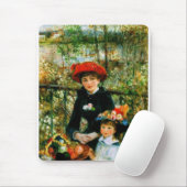 ツーシスターズオンザテラスバイルノアール マウスパッド (マウス)