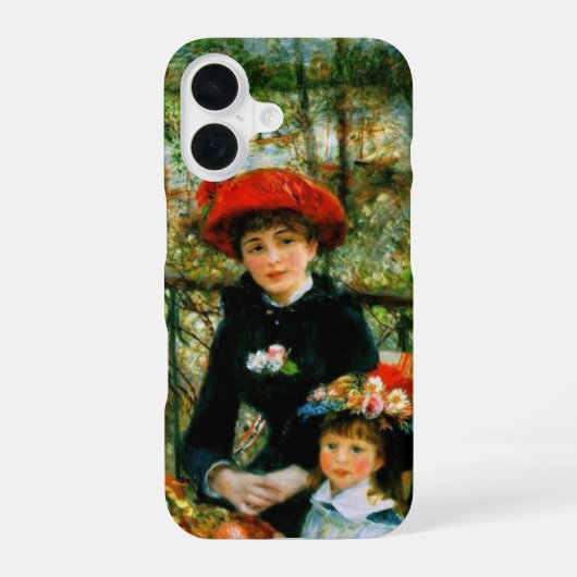 ツーシスターズオンザテラスバイルノアール iPhone 16ケース (裏面)