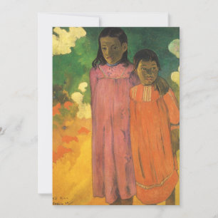 ツーシスターズバイポールゴーギンヴィンテージファインアート