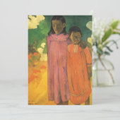 ツーシスターズバイポールゴーギンヴィンテージファインアート (スタンド正面)