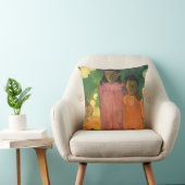 ツーシスターズバイポールゴーギンヴィンテージファインアート クッション (椅子)