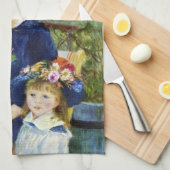 ツーシスターズ(オンザテラス)バイピエールルノアール キッチンタオル (四つ折り)