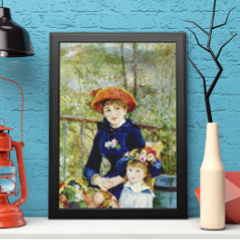 ツーシスターズ（オンザテラス）バイピエールルノアール ポスター