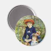 ツーシスターズ(オンザテラス)バイピエールルノアール マグネット (正面/裏面)