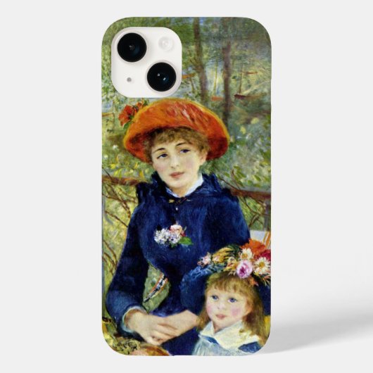 ツーシスターズ（オンザテラス）バイピエールルノアール Case-Mate iPhoneケース (裏面)