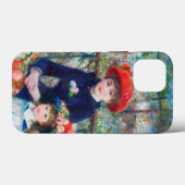 ツーシスターズ(オンザテラス)ピエールオーギュストルノアール Case-Mate iPhoneケース (裏面 (横))