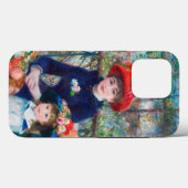 ツーシスターズ（オンザテラス）ピエールオーギュストルノアール Case-Mate iPhoneケース (裏面 (横))