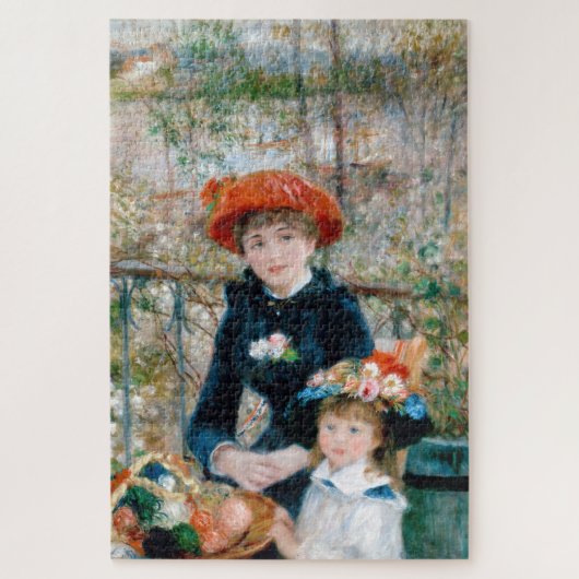 ツーシスターズ – ルノアール印象派絵画の ジグソーパズル (縦)
