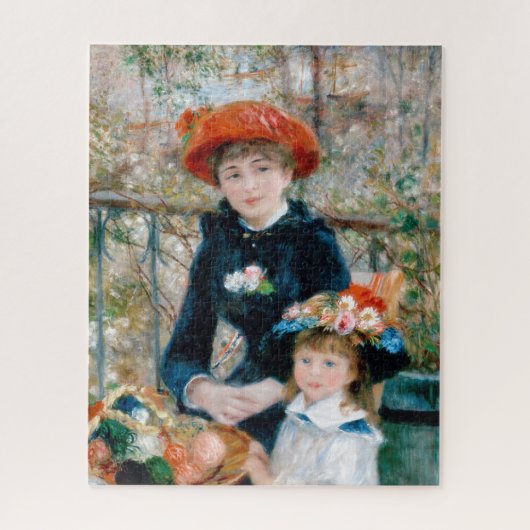 ツーシスターズ – ルノアール印象派絵画の ジグソーパズル (縦)