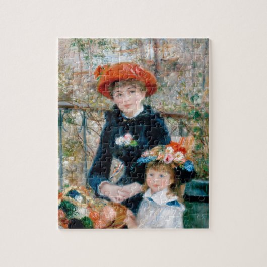 ツーシスターズ – ルノアール印象派絵画の ジグソーパズル (縦)