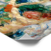 ツーシスターズ – ルノアール印象派絵画の ポスター (角)