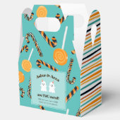 ツースイーツハロウィーンキャンディ幽霊ツインズ誕生日 フェイバーボックス (オープン)