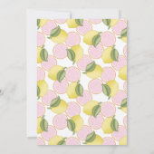 ツースイーツレモン2nd誕生日招待状 招待状 (裏面)