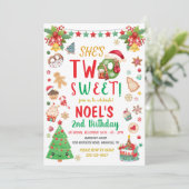 ツースイートクリスマスセカンド誕生日 招待状 (スタンド正面)