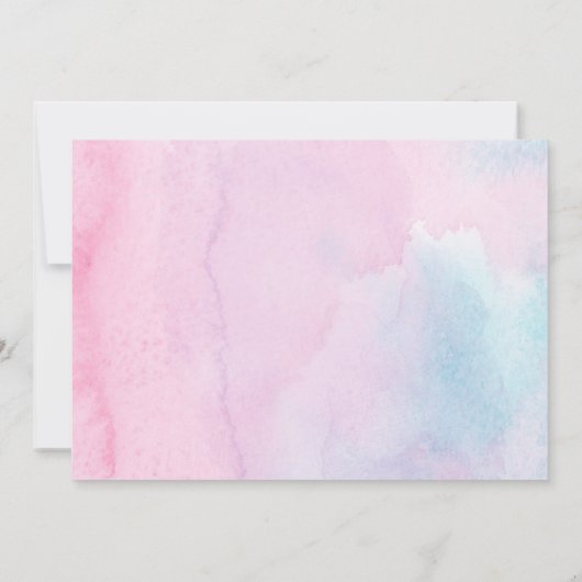 ツースウィート棒つきキャンデーキャンディセカンド誕生日 招待状 (裏面)