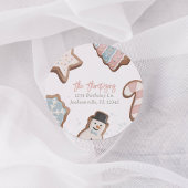 ツースウィート誕生日差出人住所ラベル ラウンドシール