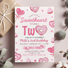 ツースウィート誕生日招待状