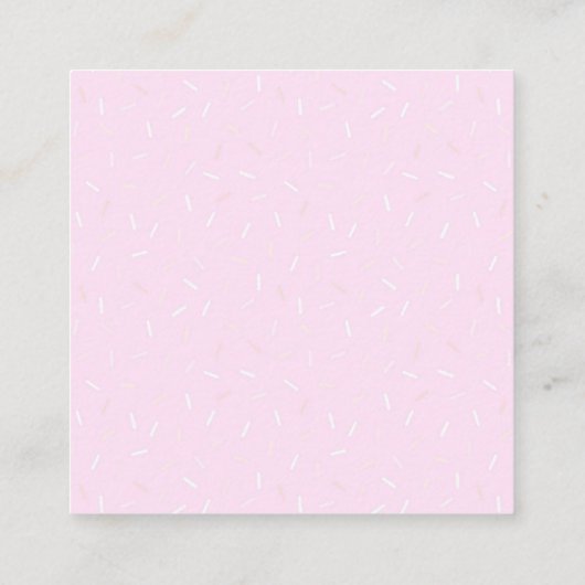 ツースウィート誕生日 エンクロージャーカード (裏面)