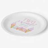 ツースウィート誕生日 ペーパープレート (アングル)