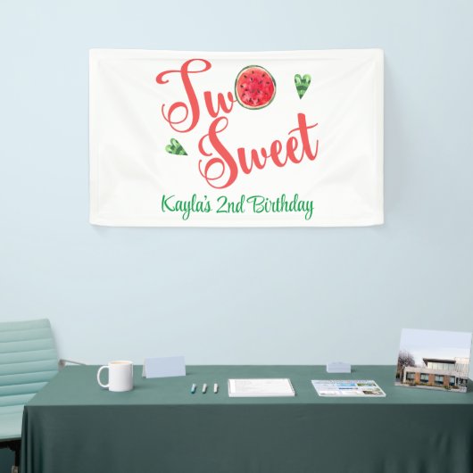 ツースウィート誕生日 横断幕 (トレードショー)