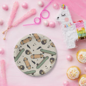 ツースカクールートボード誕生日 ペーパープレート (パーティー)