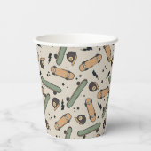 ツースカクールートボード誕生日 紙コップ (裏面)